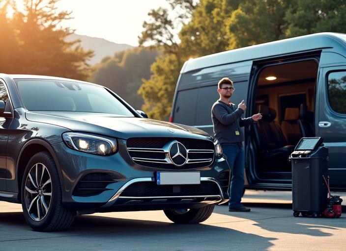 Mobiler Autopflege Service vor Ort